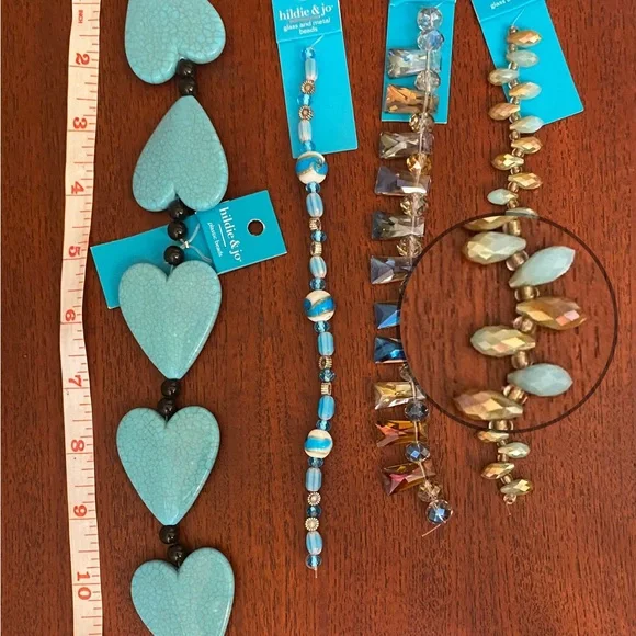 Hildie & Jo Blue beads. - Picture 12 of 12